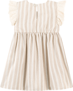 Foto oficial em alta — Vestido em Tecido Sand Glow — BG0054 — costas