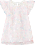 Foto oficial em alta — Vestido em Tule Brilho de Primavera — BC0014 — frente