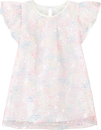Foto oficial em alta — Vestido em Tule Brilho de Primavera — BC0014 — frente