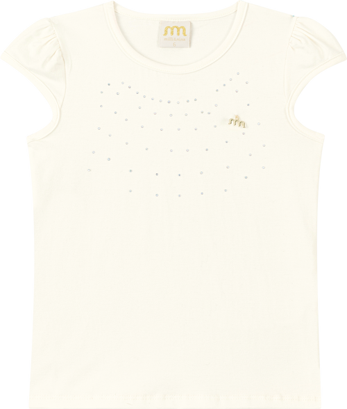 Foto oficial em alta — Blusa em Cotton Penteado — BG0026 — frente