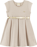 Foto oficial em alta — Vestido em Cotton Bee Honey — BG0057 — frente