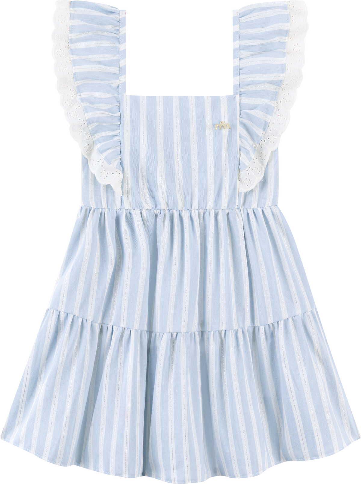 Foto oficial em alta — Vestido em Tecido Sand Glow — AZ0271 — frente